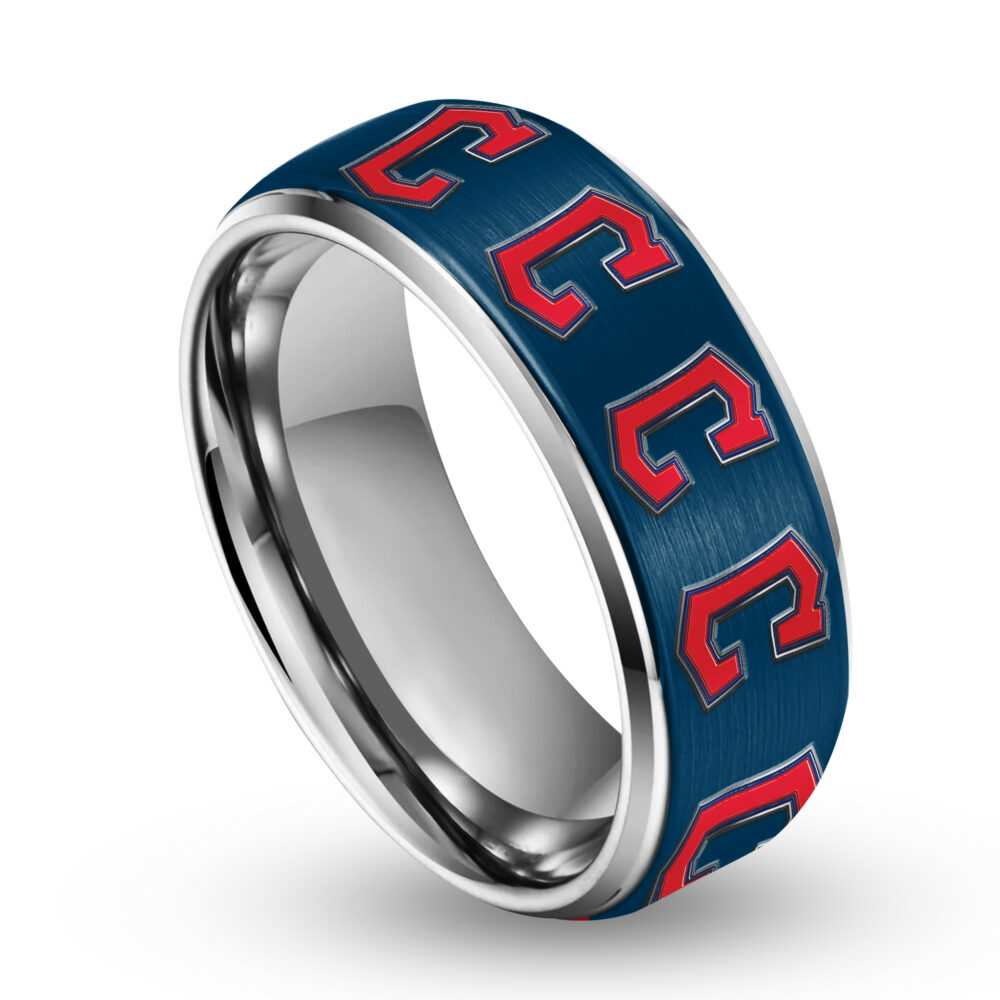 Cleveland Guardians | Silver Tungsten Ring TD