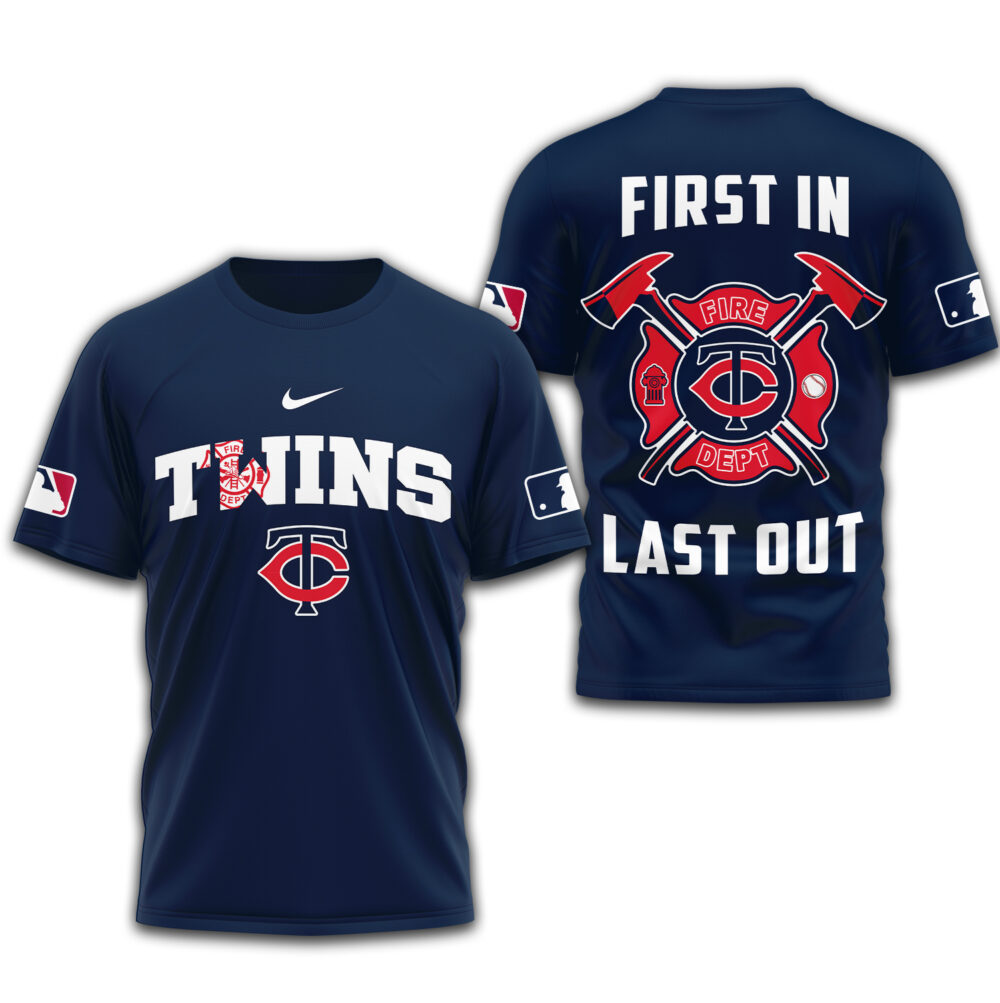 Minnesota Twins | Premium Fire Fighter 3D Shirt TD