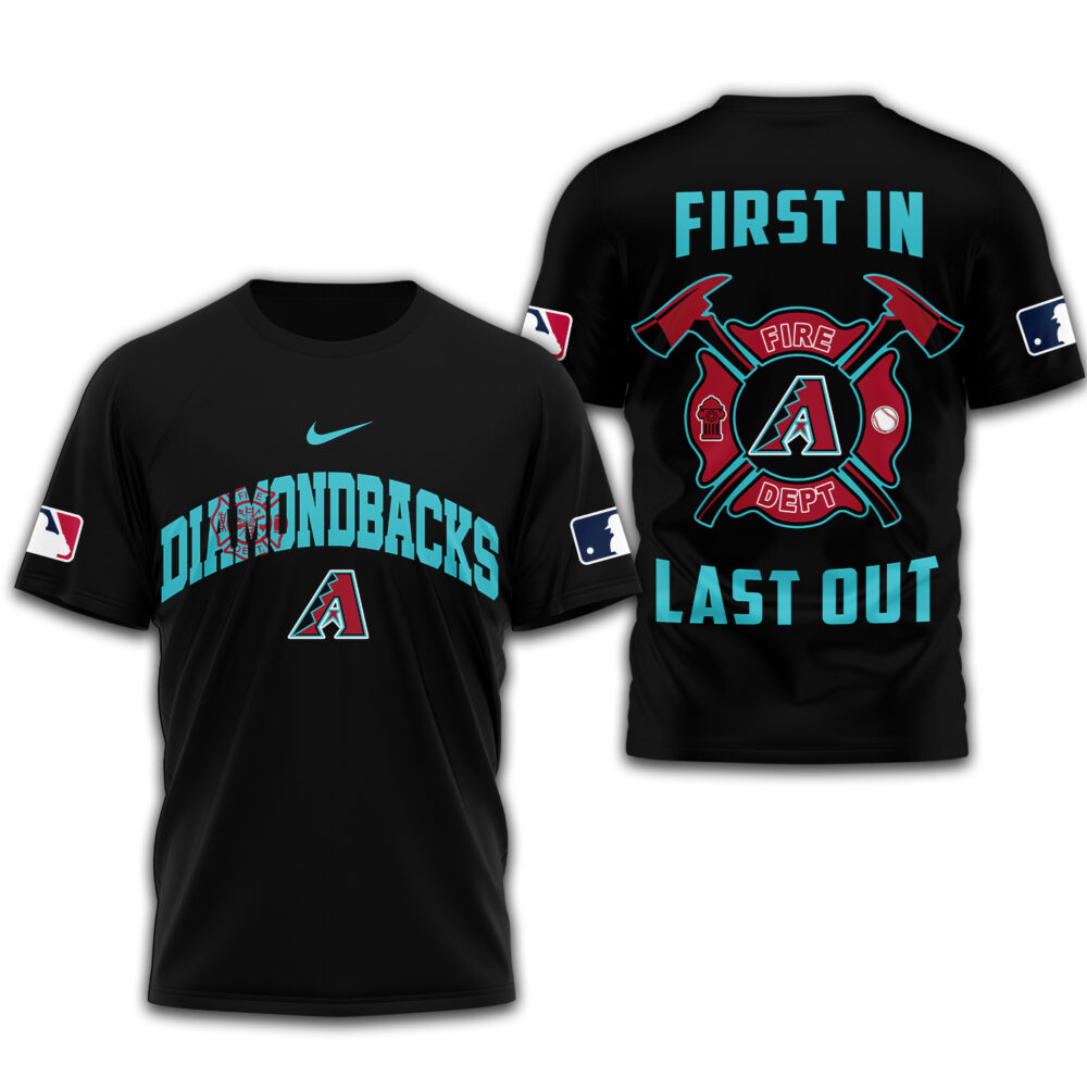 Arizona Diamondbacks | Premium Fire Fighter 3D Shirt TD