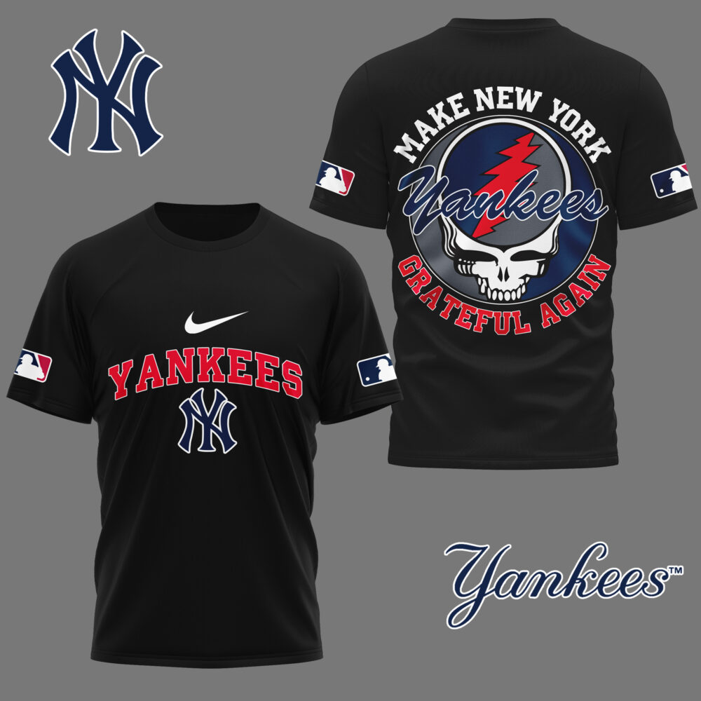 New York Yankees | Premium Grateful Game Day 3D Shirt NY - Color 2