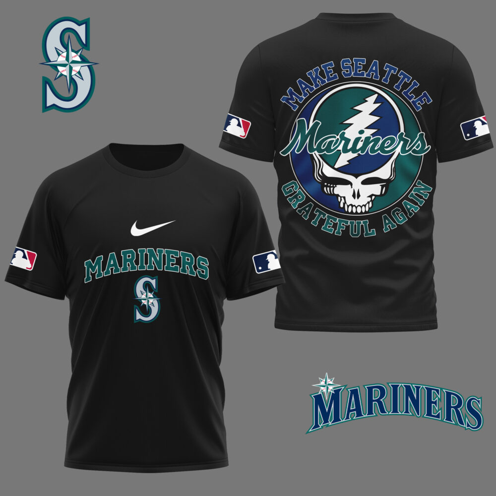 Seattle Mariners | Premium Grateful Game Day 3D Shirt NY - Color 2