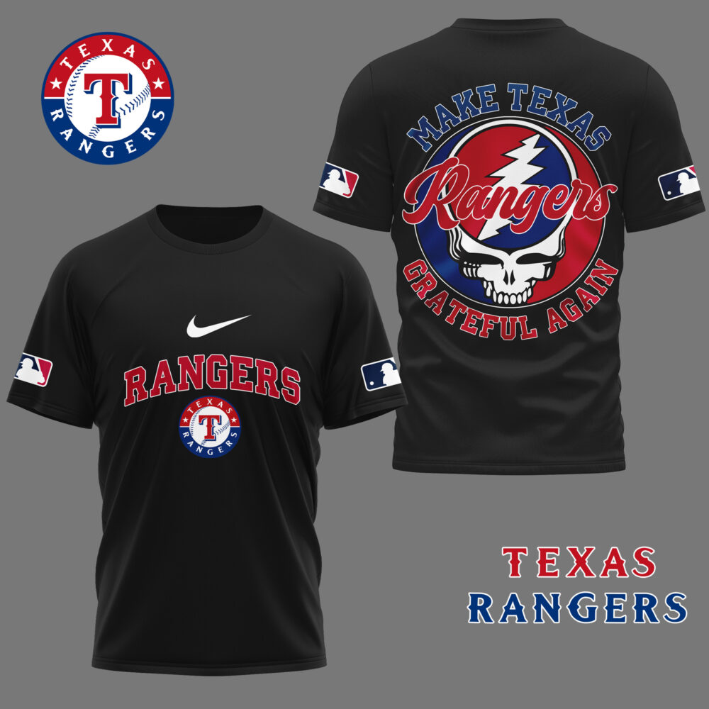 Texas Rangers | Premium Grateful Game Day 3D Shirt NY - Color 2