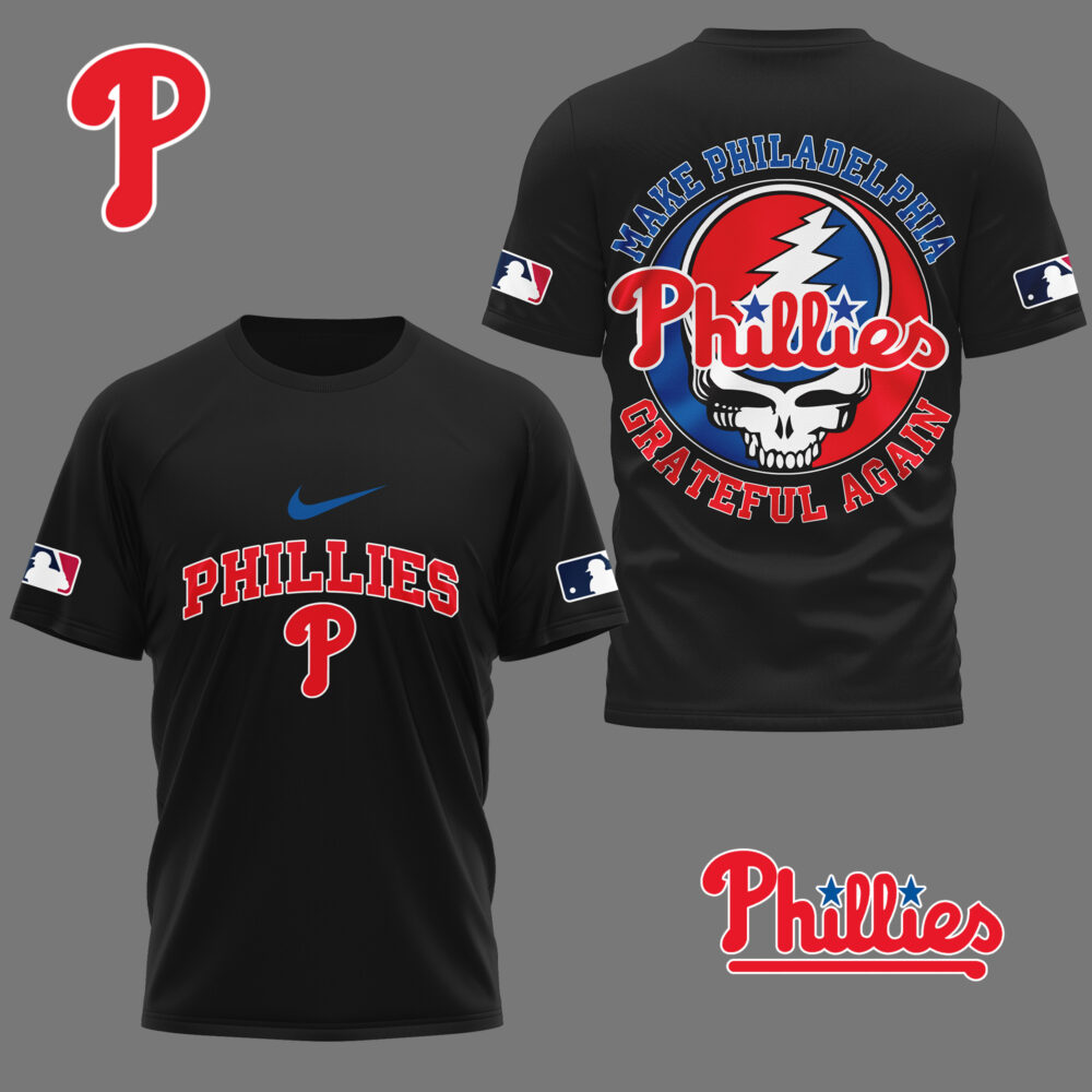 Philadelphia Phillies | Premium Grateful Game Day 3D Shirt NY - Color 2