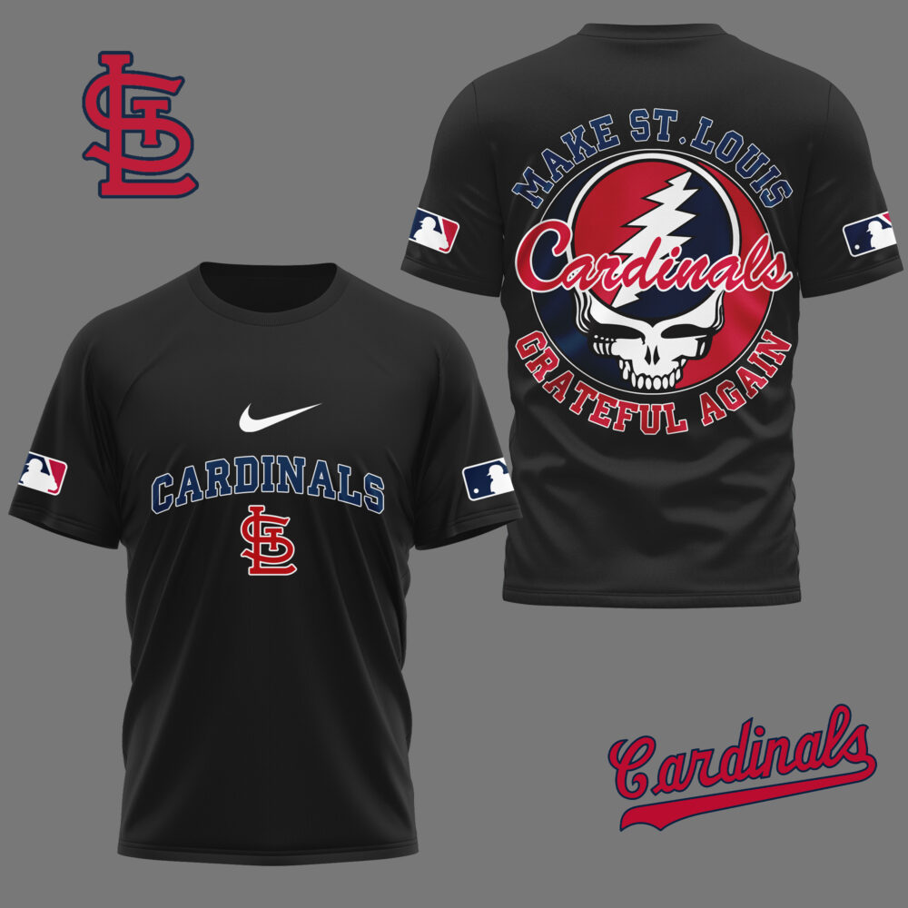 St. Louis Cardinals | Premium Grateful Game Day 3D Shirt NY - Color 2