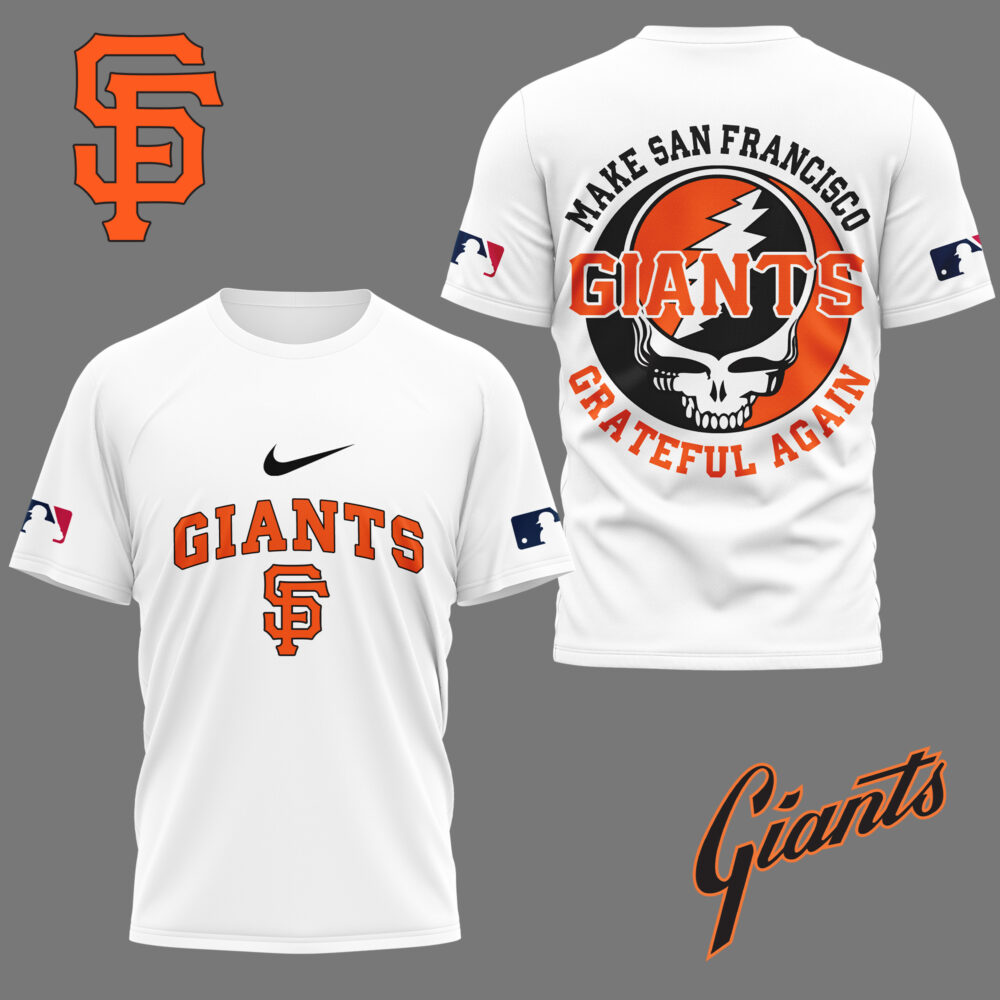 San Francisco Giants | Premium Grateful Game Day 3D Shirt NY - L, Color 2