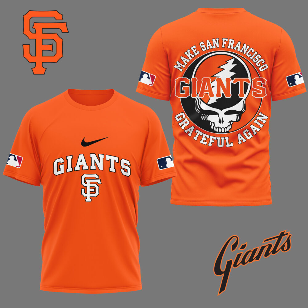 San Francisco Giants | Premium Grateful Game Day 3D Shirt NY - Color 3