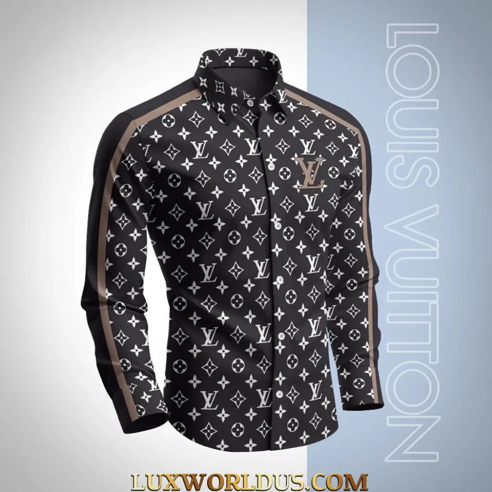 LOUIS VUITTON Premium Long Sleeve Button Shirt Limited Edition 2025 LUX-CCY | HD