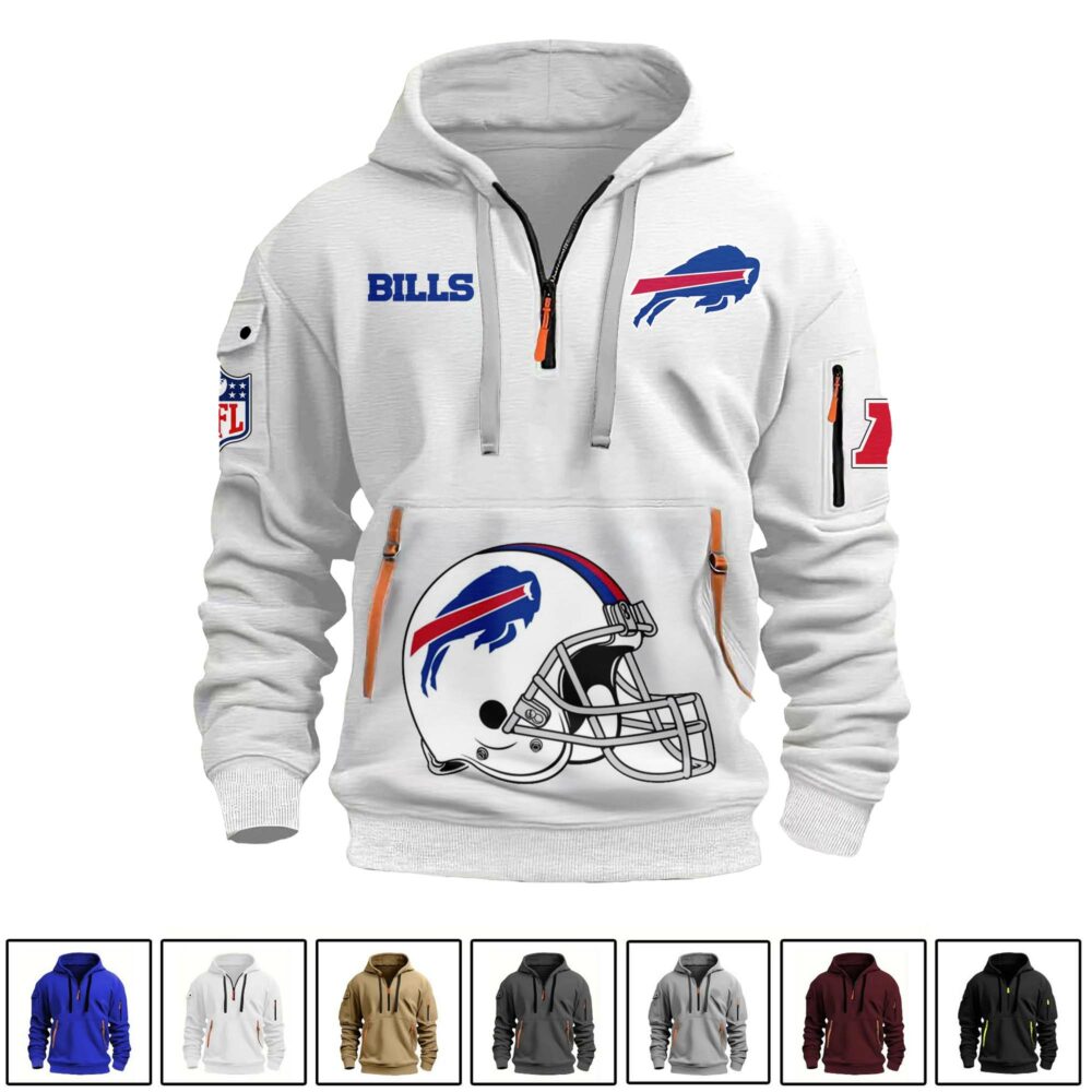 Buffalo Bills  | Premium NFL Quarter Zipper Hoodie