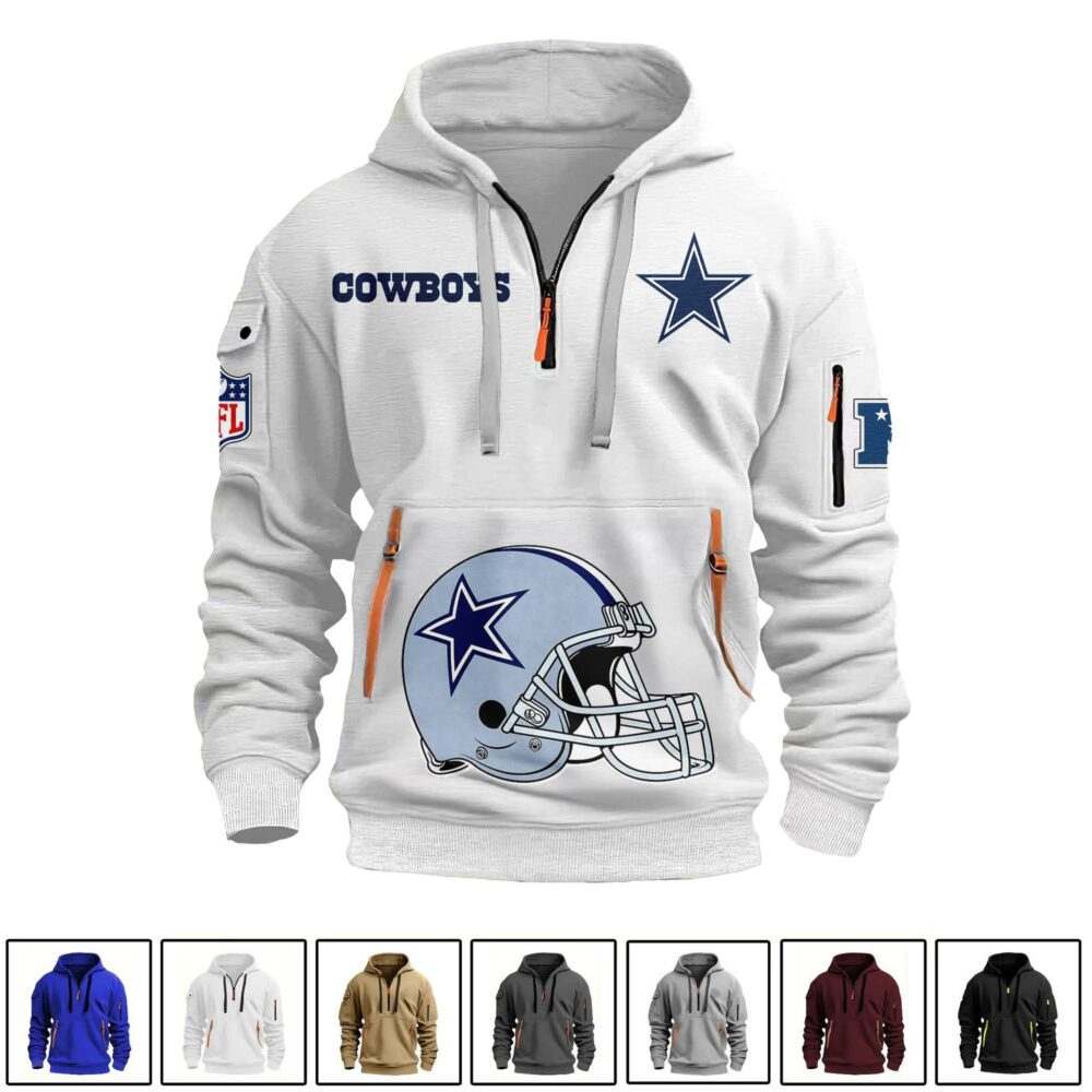 Dallas Cowboys  | Premium NFL Quarter Zipper Hoodie