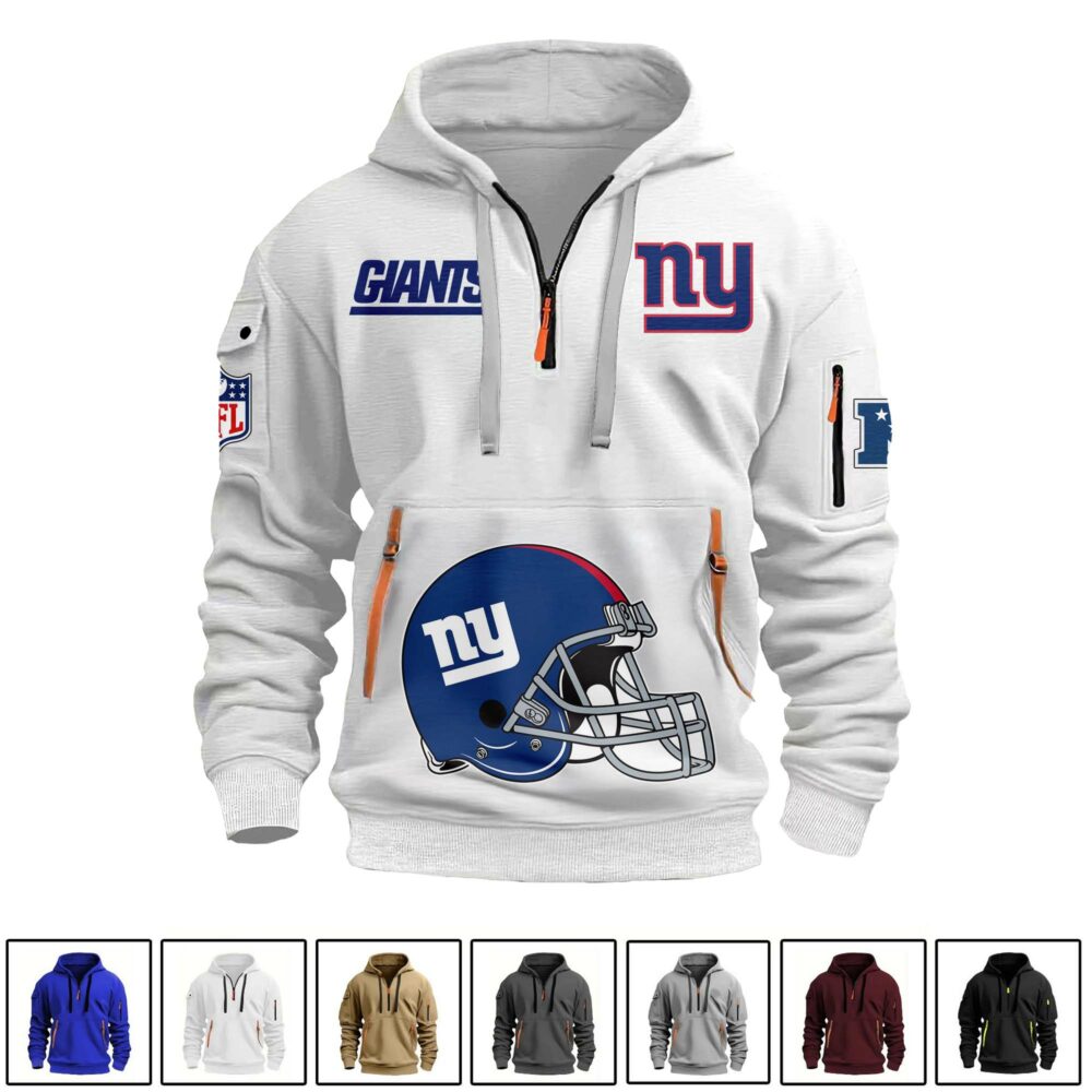 New York Giant  | Premium NFL Quarter Zipper Hoodie