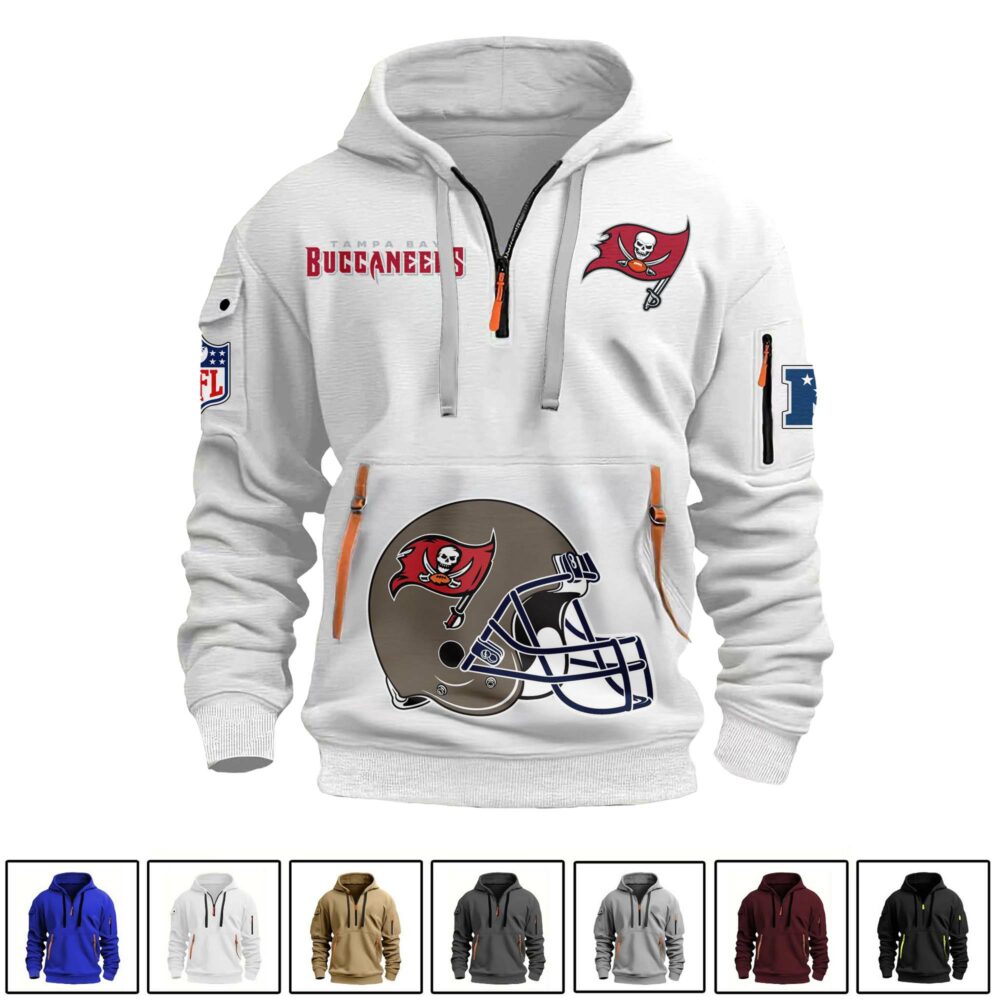 Tampa Bay Buccaneers  | Premium NFL Quarter Zipper Hoodie