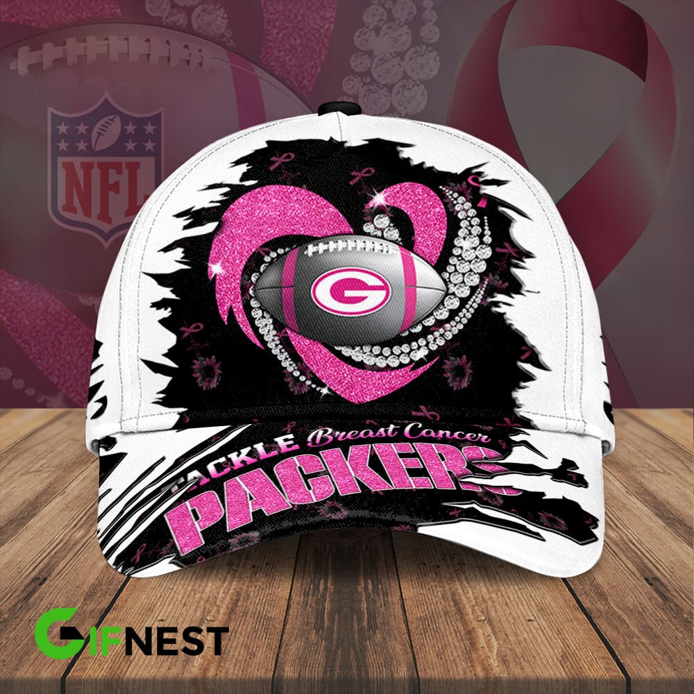 Green Bay Packers| Premium NFL Breast Cancer Awareness Cap