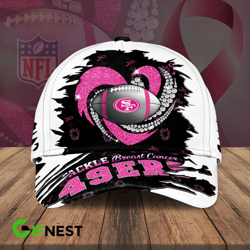 San Francisco 49ers| Premium NFL Breast Cancer Awareness Cap