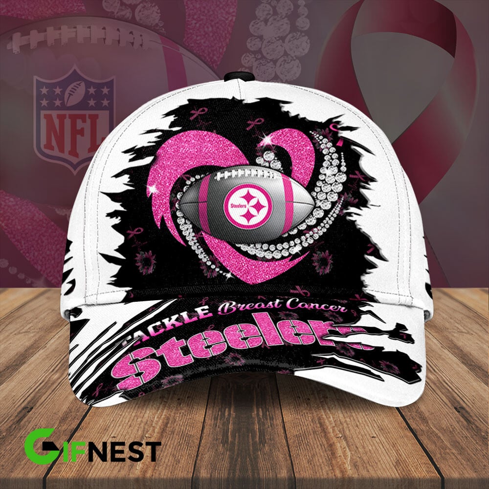 Pittsburgh Steelers| Premium NFL Breast Cancer Awareness Cap