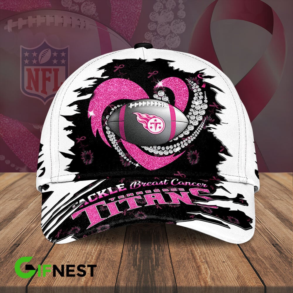 Tennessee Titans| Premium NFL Breast Cancer Awareness Cap