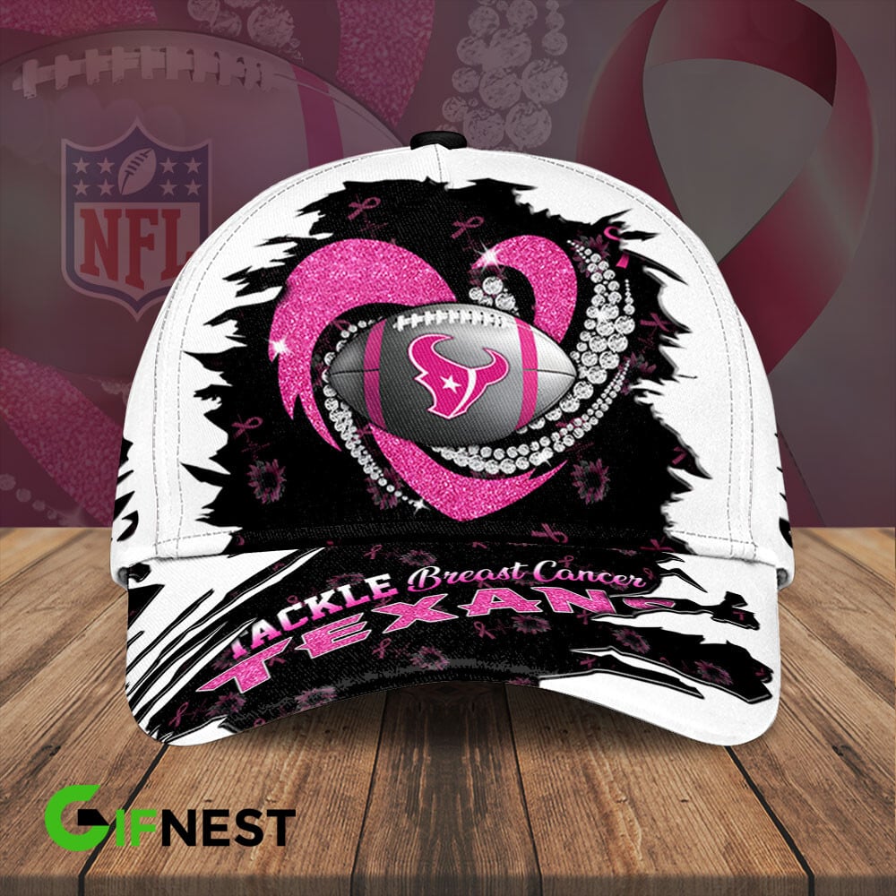 Houston Texans| Premium NFL Breast Cancer Awareness Cap