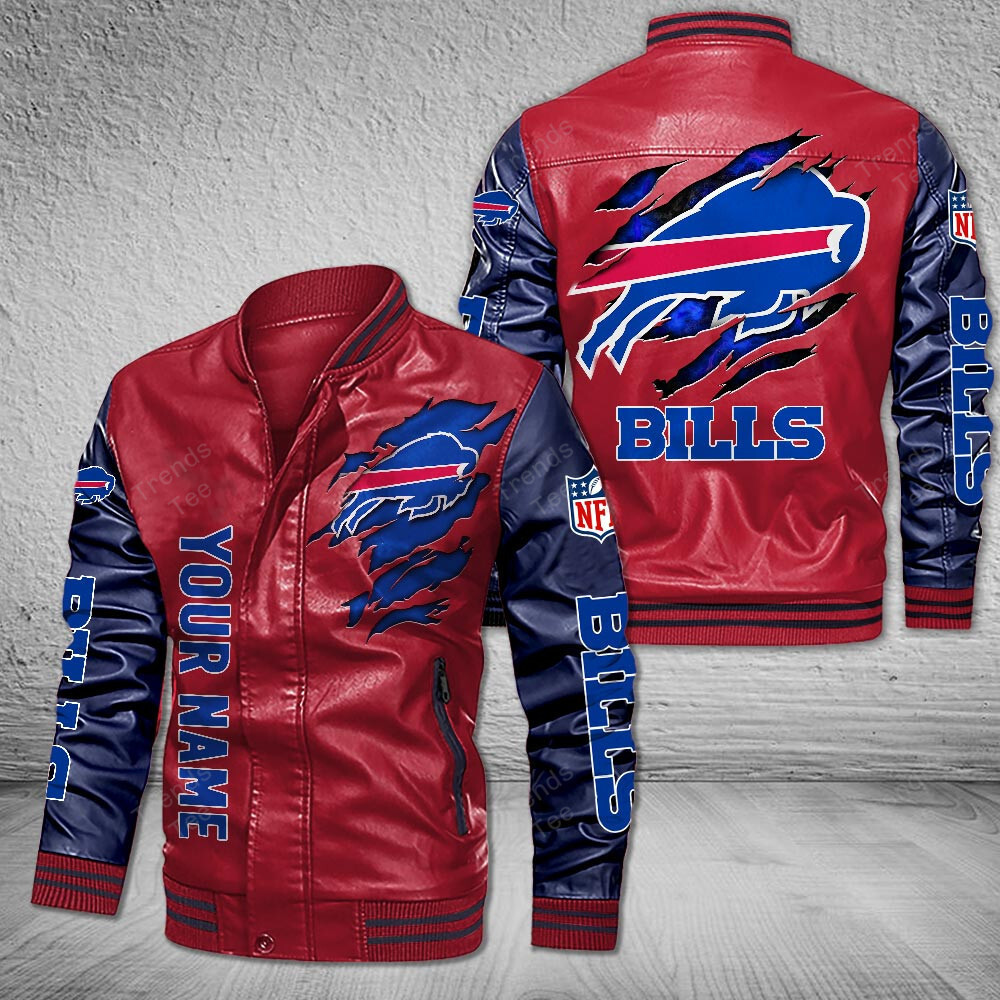 Buffalo Bills | Premium NFL Leather Boomber Jacket