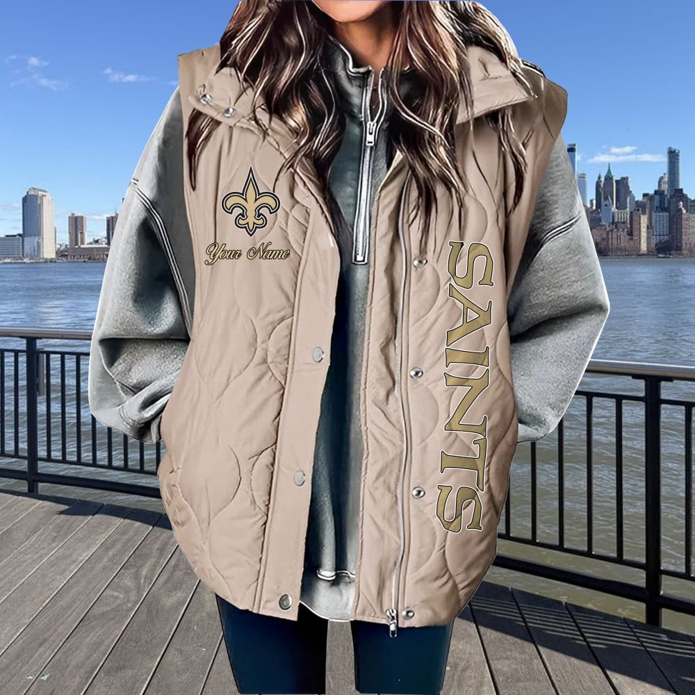 New Orleans Saints |Premium NFL Sleeveless Cotton Vest