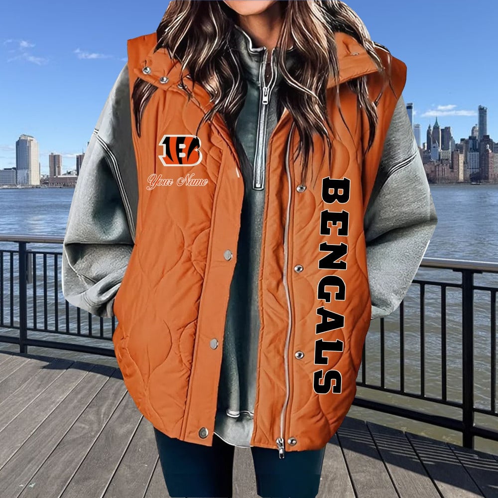 Cincinnati Bengals |Premium NFL Sleeveless Cotton Vest