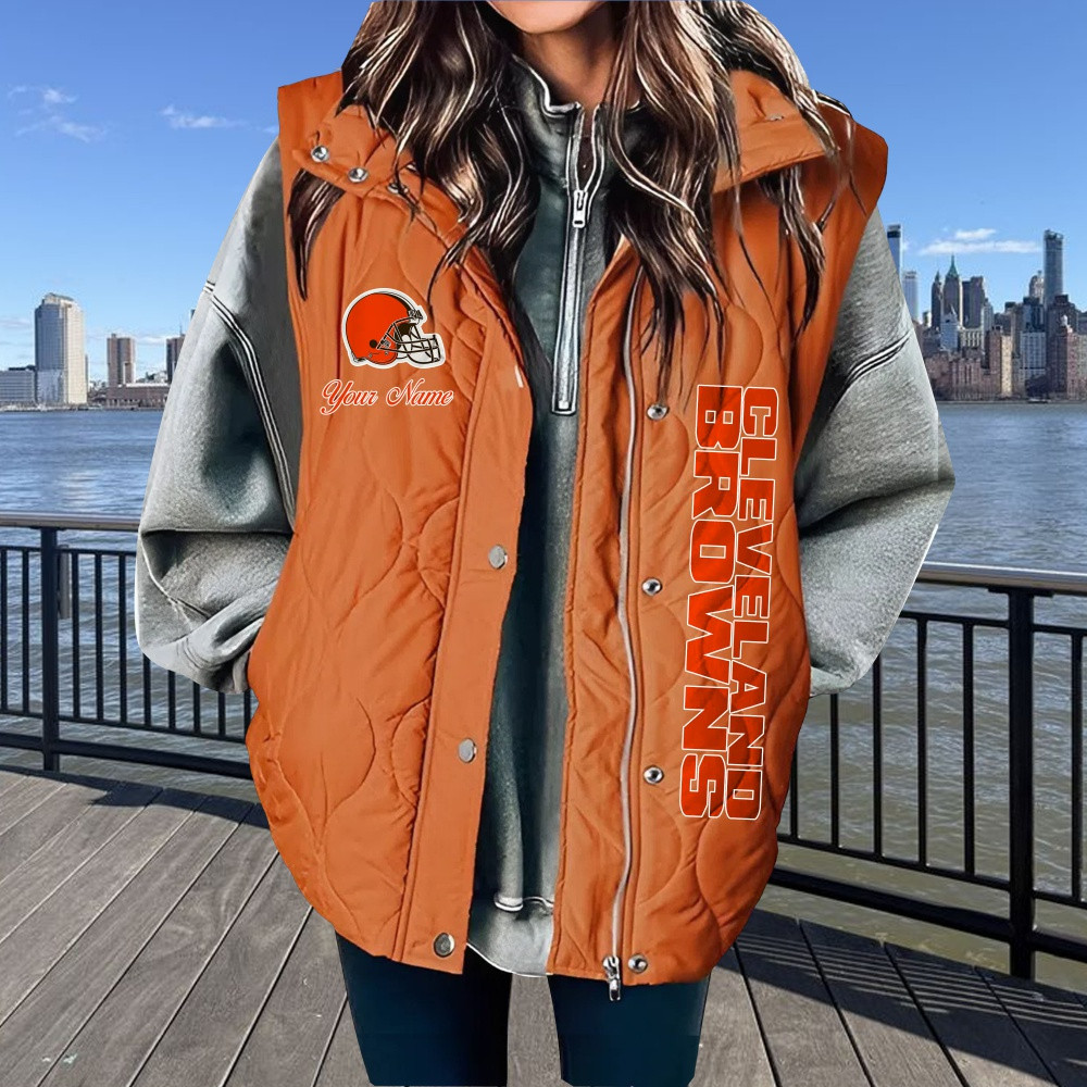 Cleveland Browns |Premium NFL Sleeveless Cotton Vest