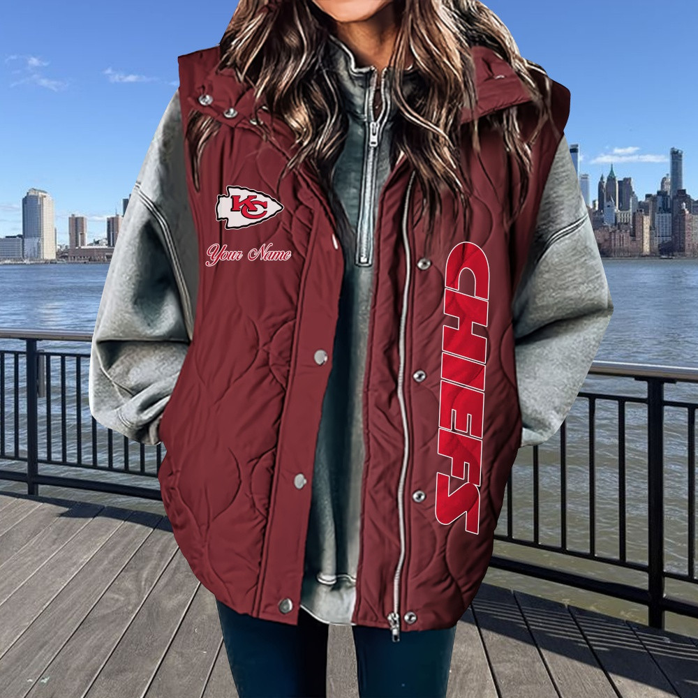 Kansas City Chiefs |Premium NFL Sleeveless Cotton Vest