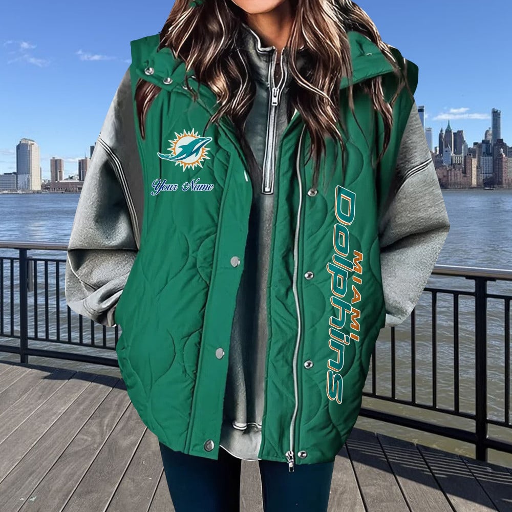 Miami Dolphins |Premium NFL Sleeveless Cotton Vest