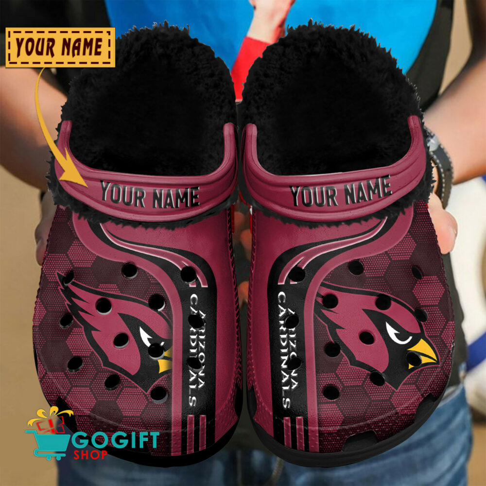 Arizona Cardinals |Premium NFL Fleece Crocs Classic Crocs