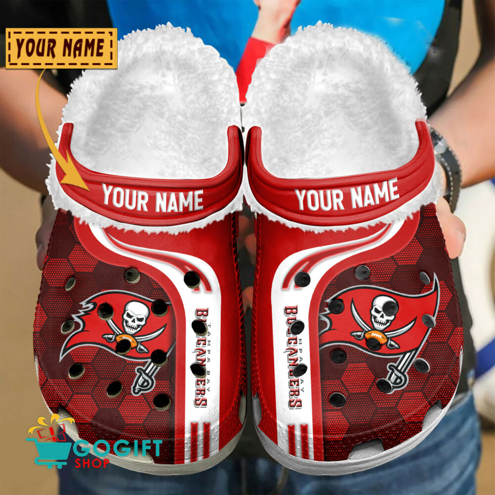 Tampa Bay Buccaneers |Premium NFL Fleece Crocs Classic Crocs