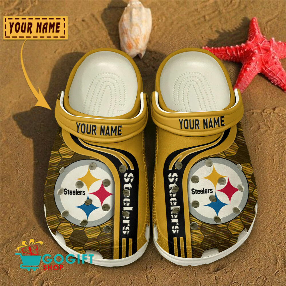 Pittsburgh Steelers |Premium NFL Fleece Crocs Classic Crocs