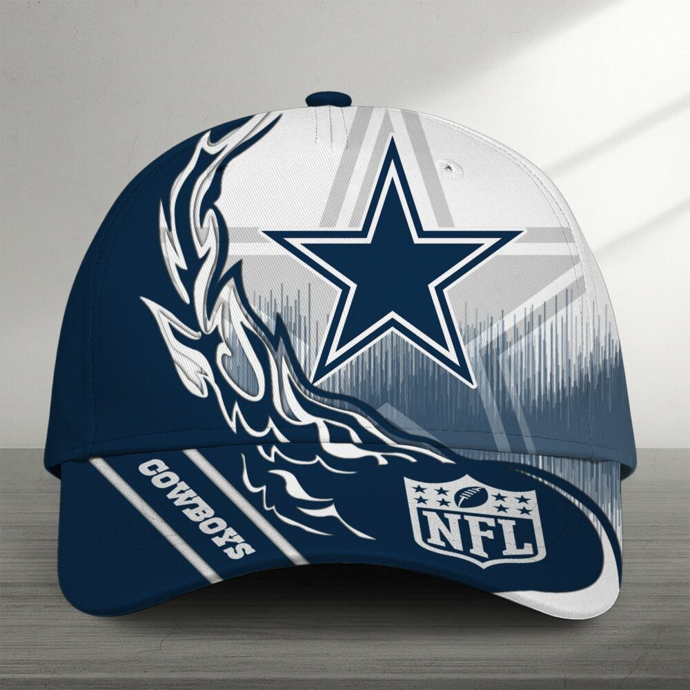 Dallas Cowboys| Premium NFL Flame Burst Cap