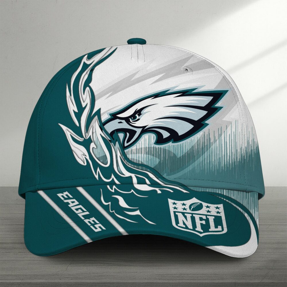 Philadelphia Eagles| Premium NFL Flame Burst Cap
